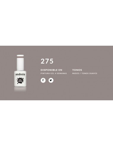 Esmalte Gel Andreia 4 Semanas Nº 275