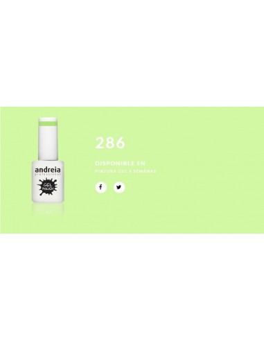 Esmalte Gel Andreia 4 Semanas Nº 286