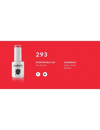 Esmalte Gel Andreia 4 Semanas Nº 293