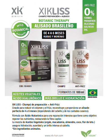 Alisado Brasileño XIKLISS 0%