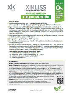 Alisado Brasileño XIKLISS 0% 2
