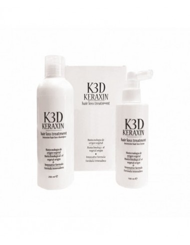 K3D KERAXIN hair loss treatment Pack...