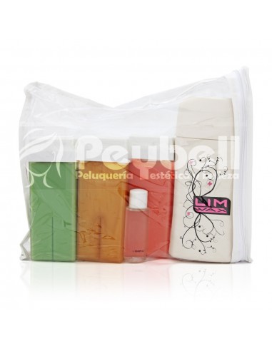 Estuche depilación cera tibia 