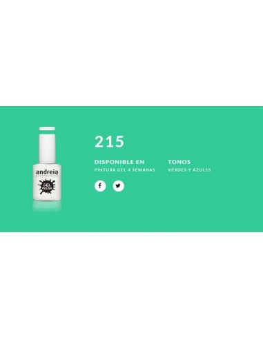 Esmalte Gel Andreia 4 Semanas Nº 215