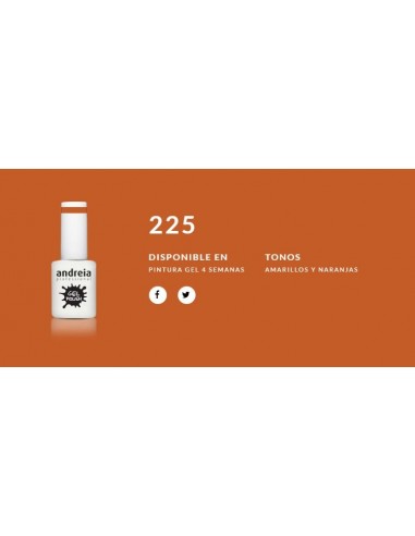 Esmalte Gel Andreia 4 Semanas Nº 225