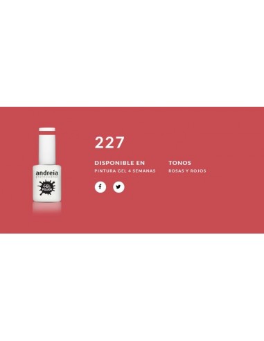 Esmalte Gel Andreia 4 Semanas Nº 227