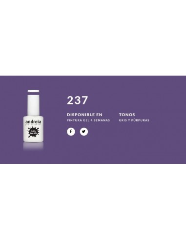 Esmalte Gel Andreia 4 Semanas Nº 237